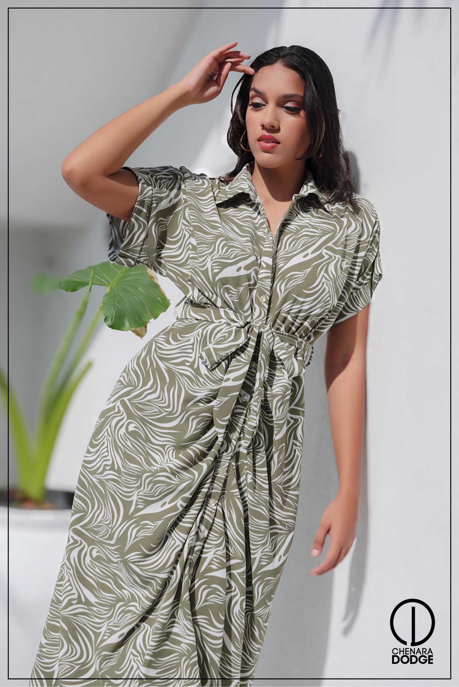 Stacey Dress - Green
